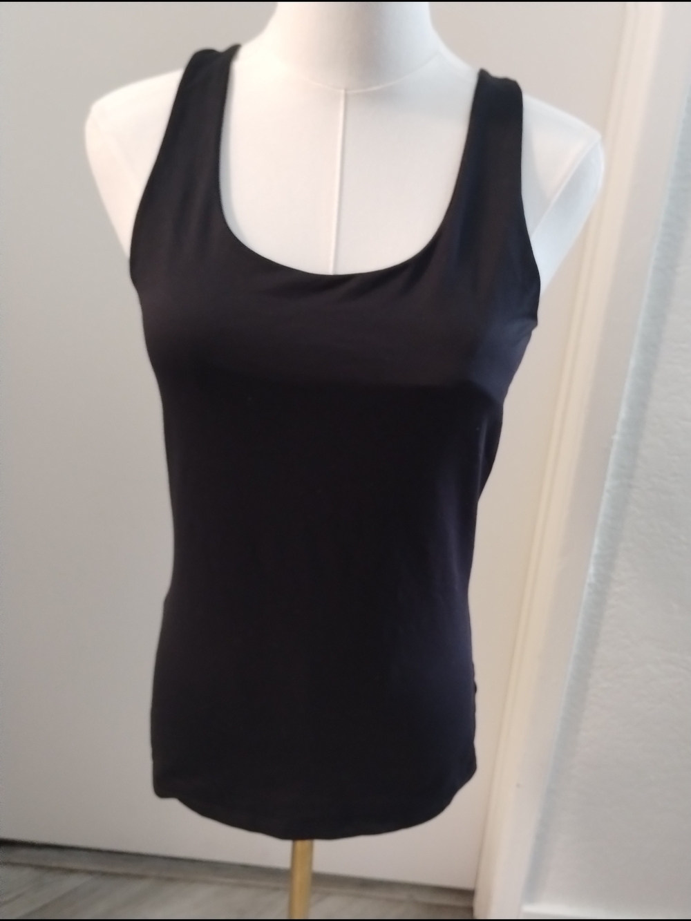 Merona Black Scoop Neck Tank Top